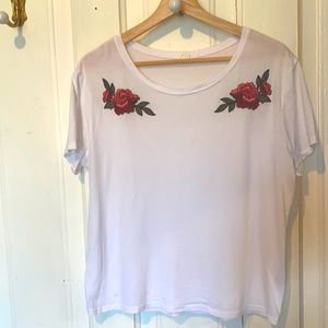 Garage Plain White T-shirt